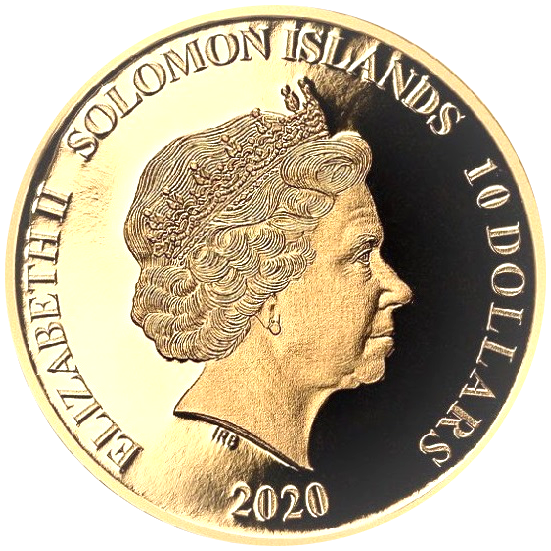 ELIZABETH II SOLOMON ISLANDS 10 DOLLARS IRB 2020